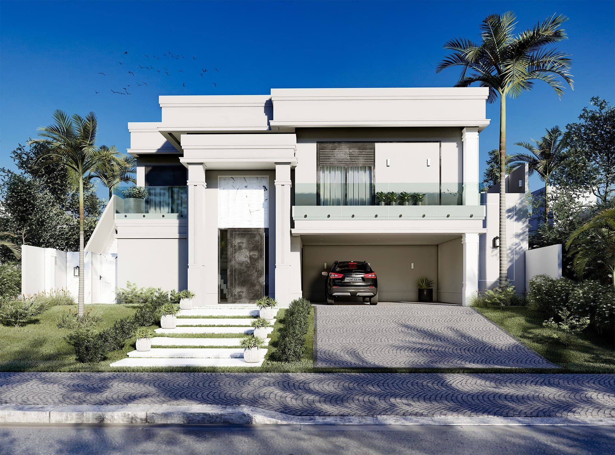 Casa Térrea estilo italico Terreno 670m² em Alphaville Campinas