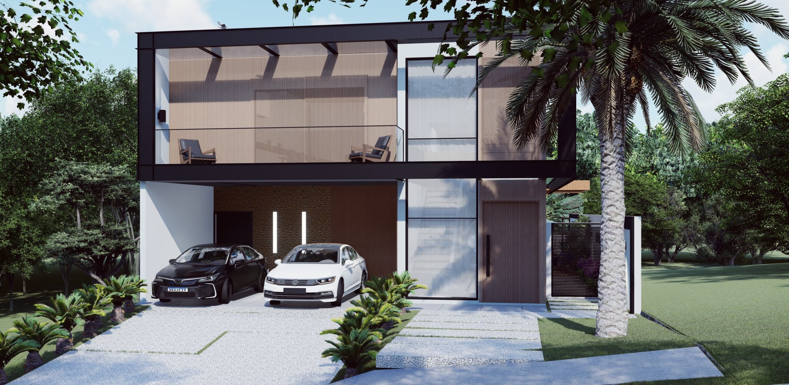Sobrado Estilo Contemporâneo Terreno 360 metros Swiss Park Campinas