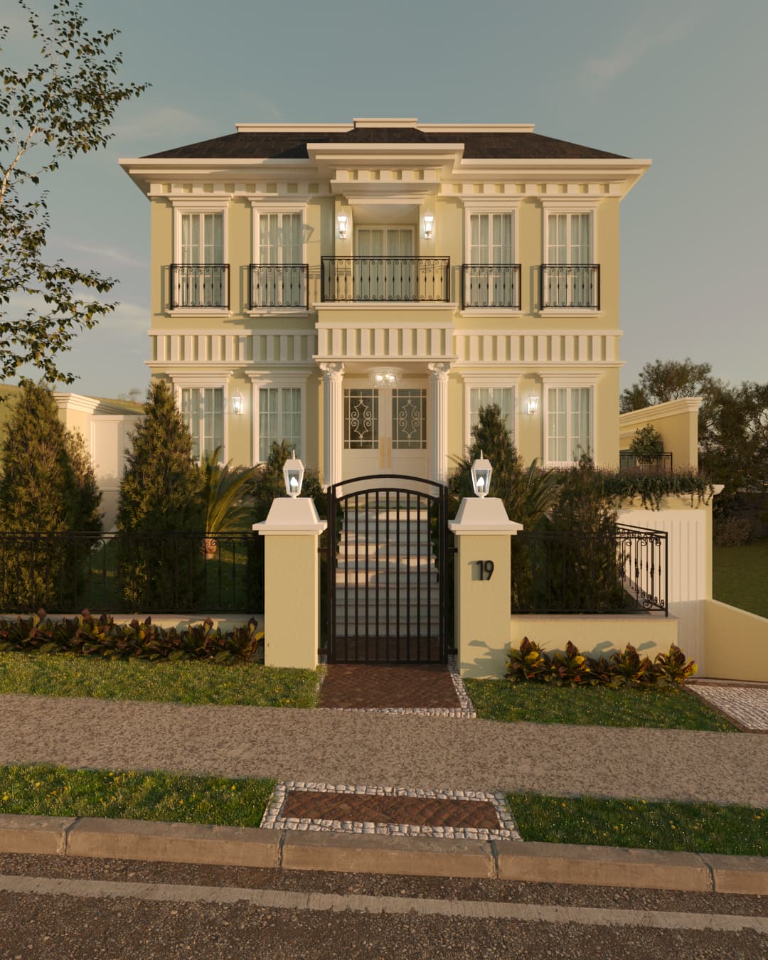 Projeto Triplex Garagem Subsolo Condomínio Fazenda Itapema