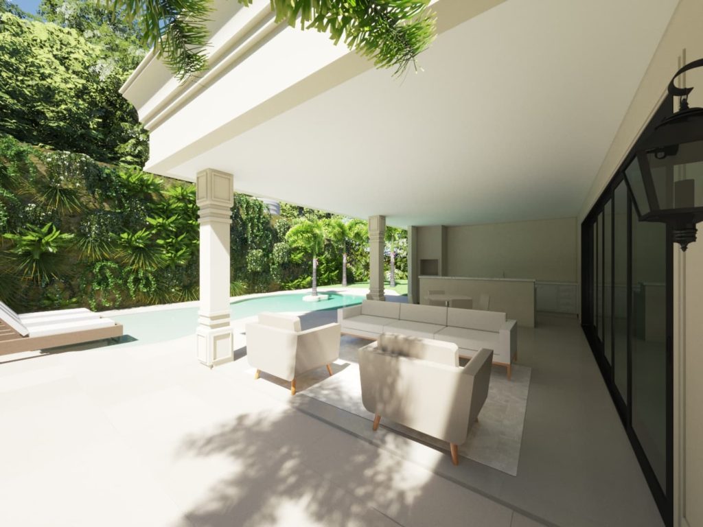 Casa Sobrado em Terreno aclive de 1200m Estilo Neoclássico Italico em Condomínio Quebec Ville São Roque