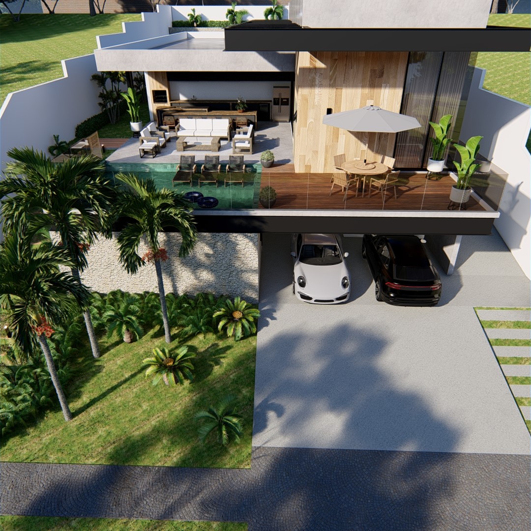 Casa Estilo Contempor nea Em Terreno Aclive Com Piscina Na Frente casa-estilo-contempor-nea-em-terreno-aclive-com-piscina-na-frente