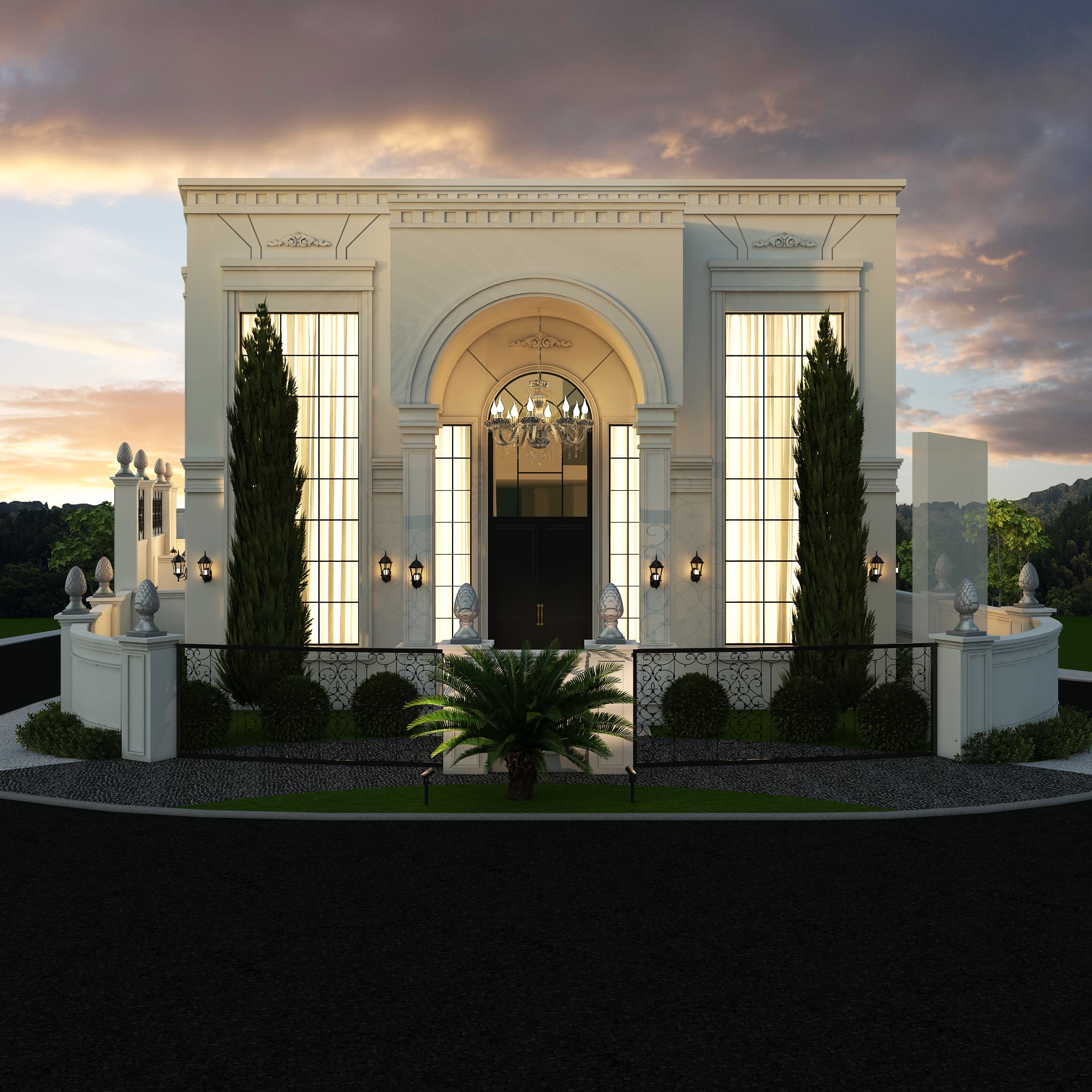Triplex Estilo Neoclássico terreno 665m em São Sebastião do Paraíso-MG