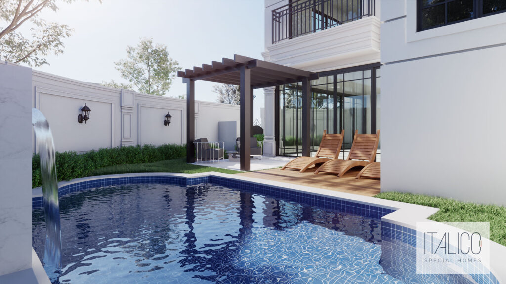 Casa térrea com mezanino estilo neoclássico Vila Verde Campinas