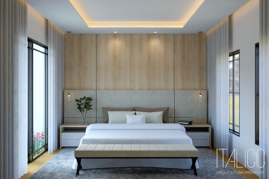 Design de Interiores Apartamento com Três Dormitórios em Campinas