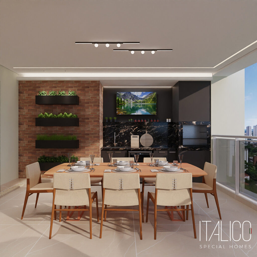 Projeto de Interiores Apartamento 260m Limeira