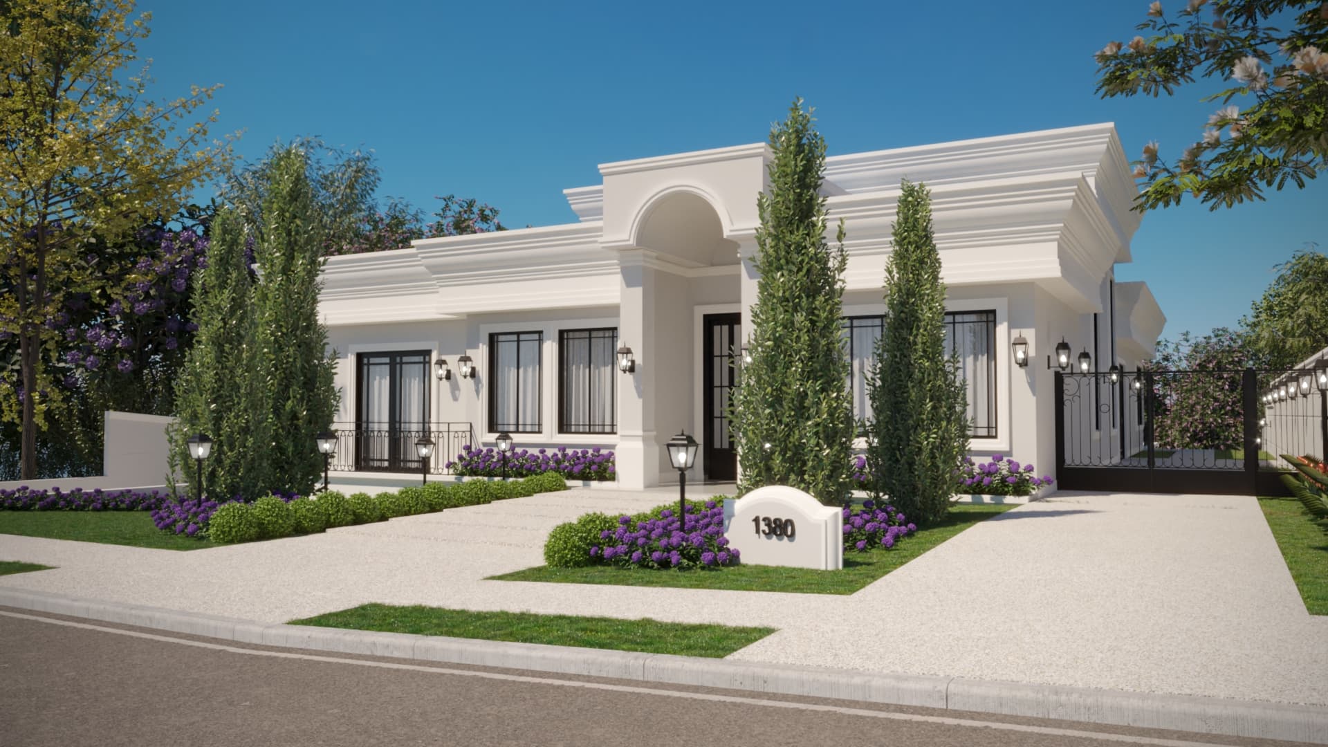 Casas com Fachada Neoclássica Inspiração - Italico Special Homes