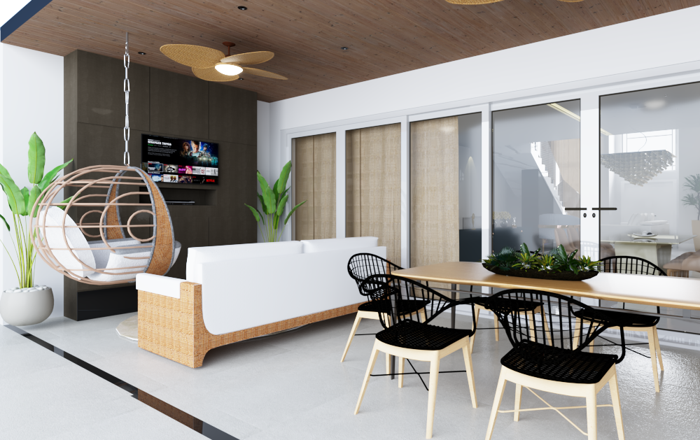 Como Criar um Terraço Gourmet em uma Casa de Estilo Clássico