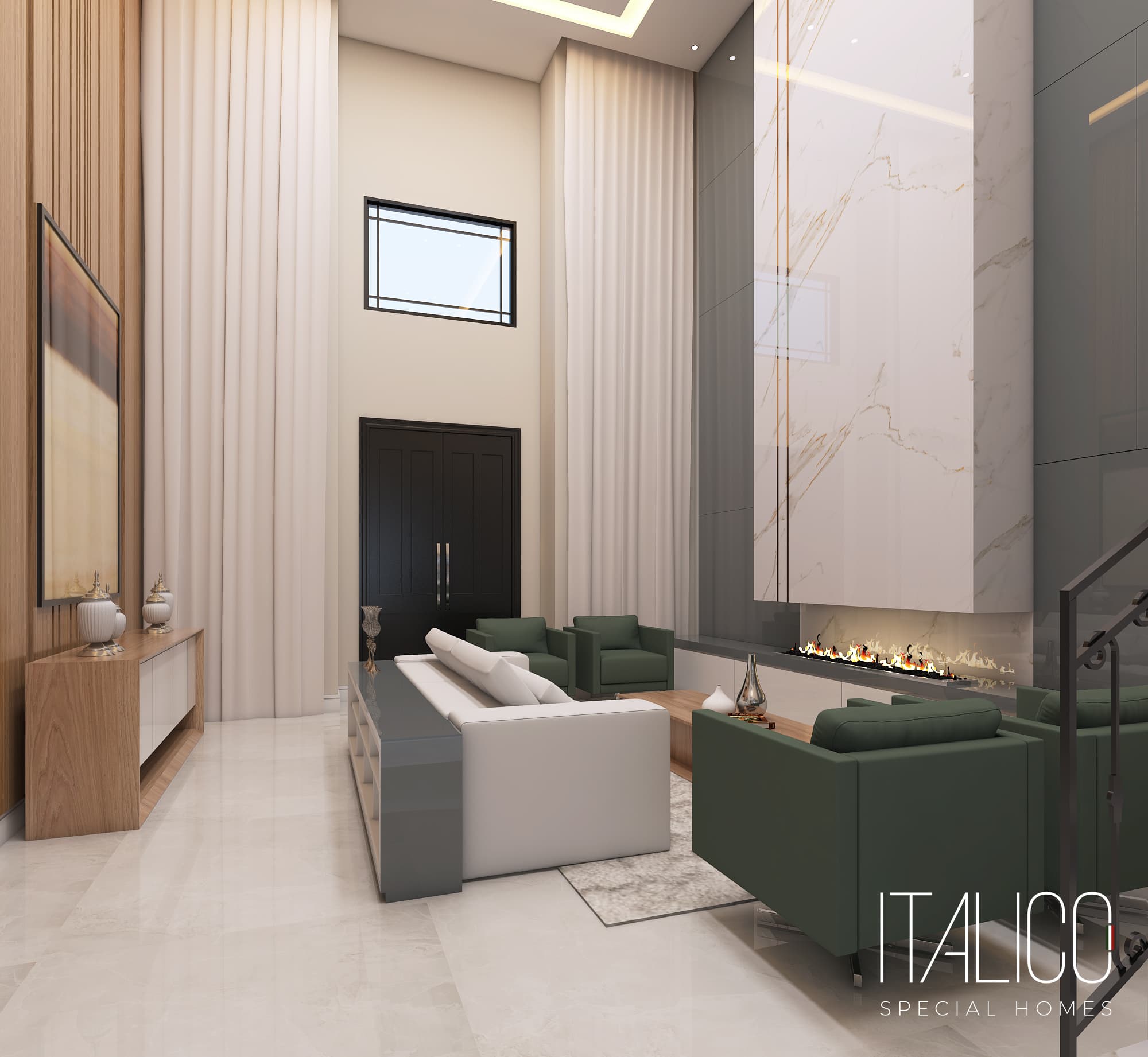 Sala Principal em Residência Neoclássica: Ideia para um Ambiente ...
