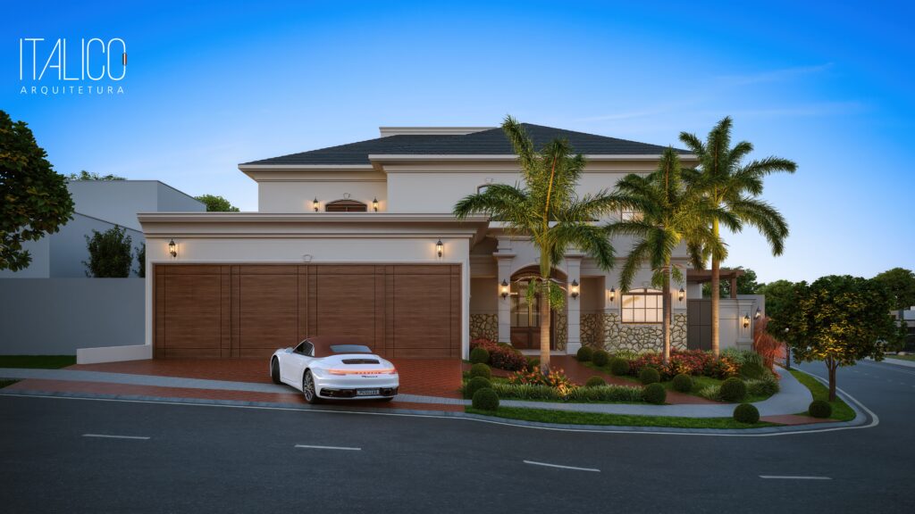 Casa Neoclássica no Mont Blanc Residence em Campinas