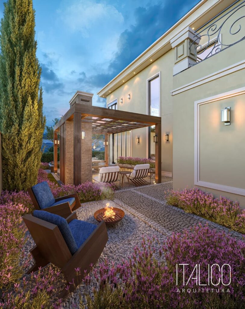 Casa de Arquiteto com Estilo Casa de Campo em Campinas