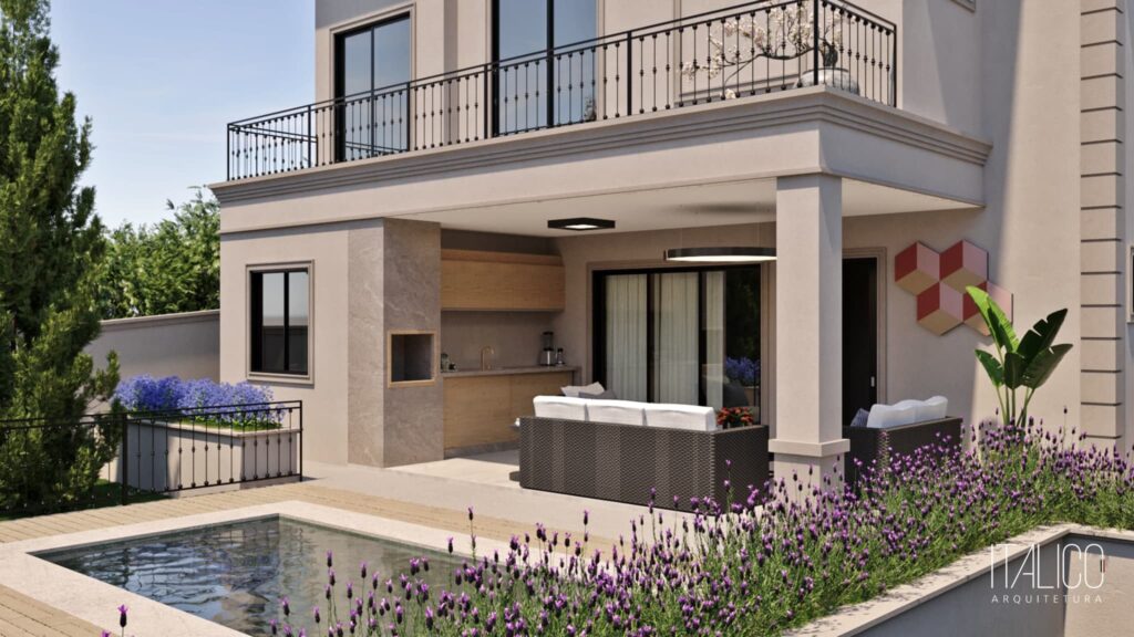 Casa no Ville Sainte Anne Campinas – Projeto para Terreno de 450m²