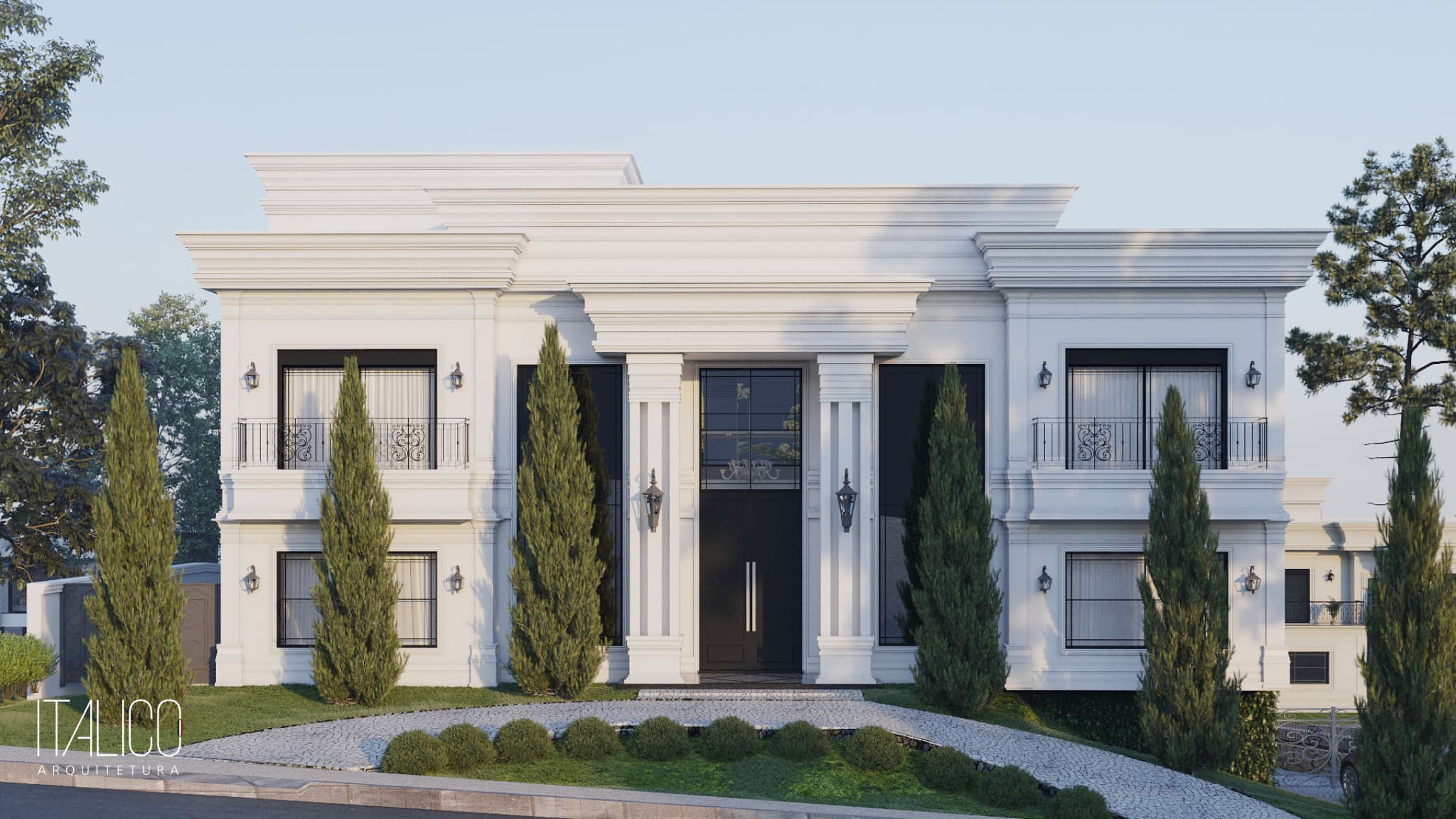 Estilo Clássico Renovado – Casa no EntreVerdes Campinas