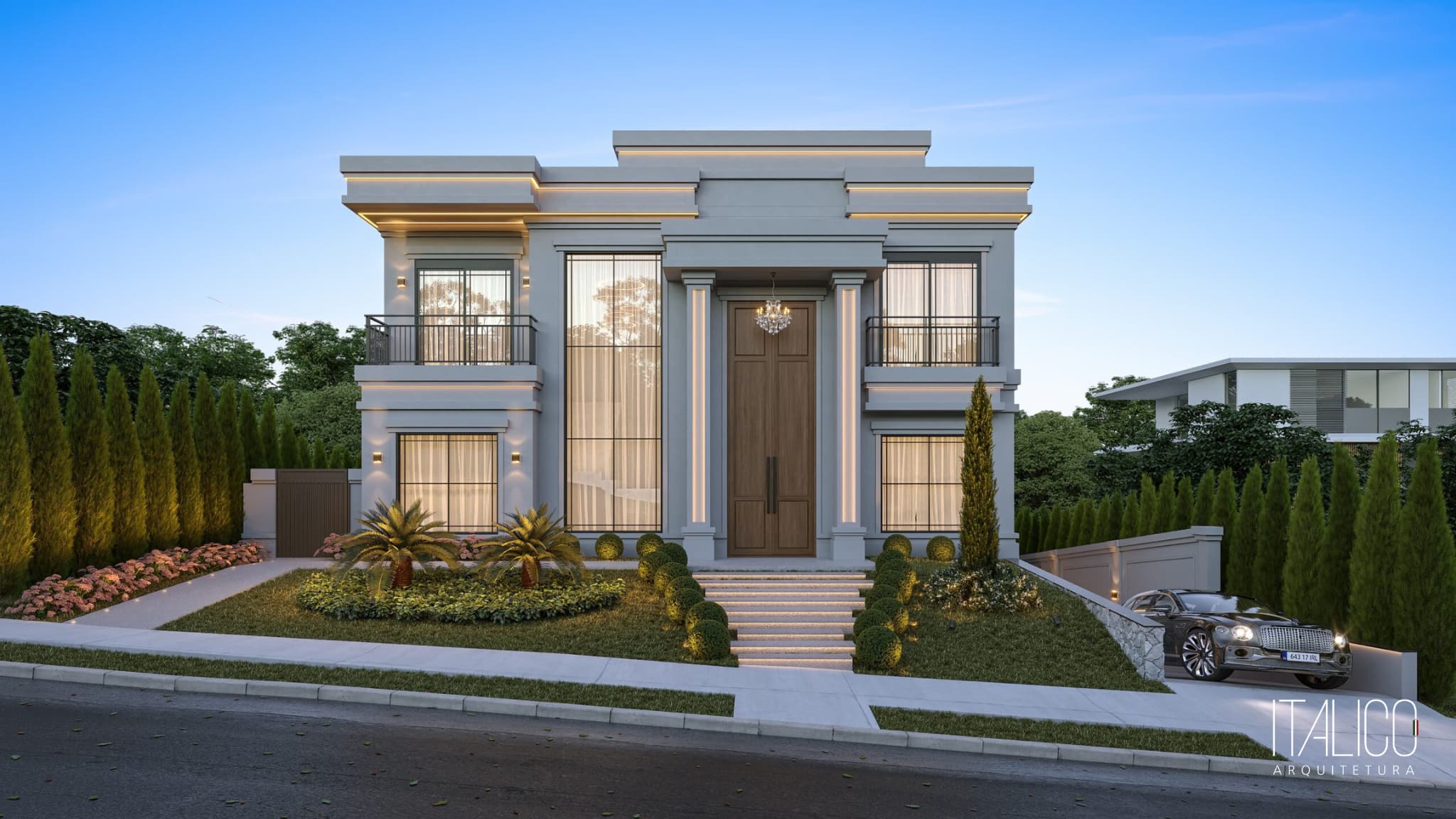 Projeto Completo para Casa no Mont Blanc Residence em Campinas