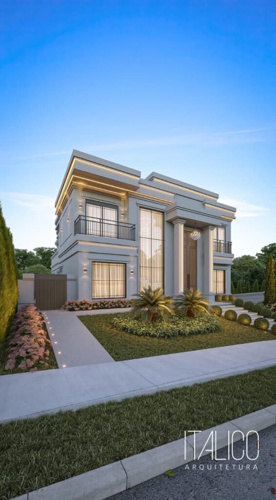 Projeto Completo para Casa no Mont Blanc Residence em Campinas