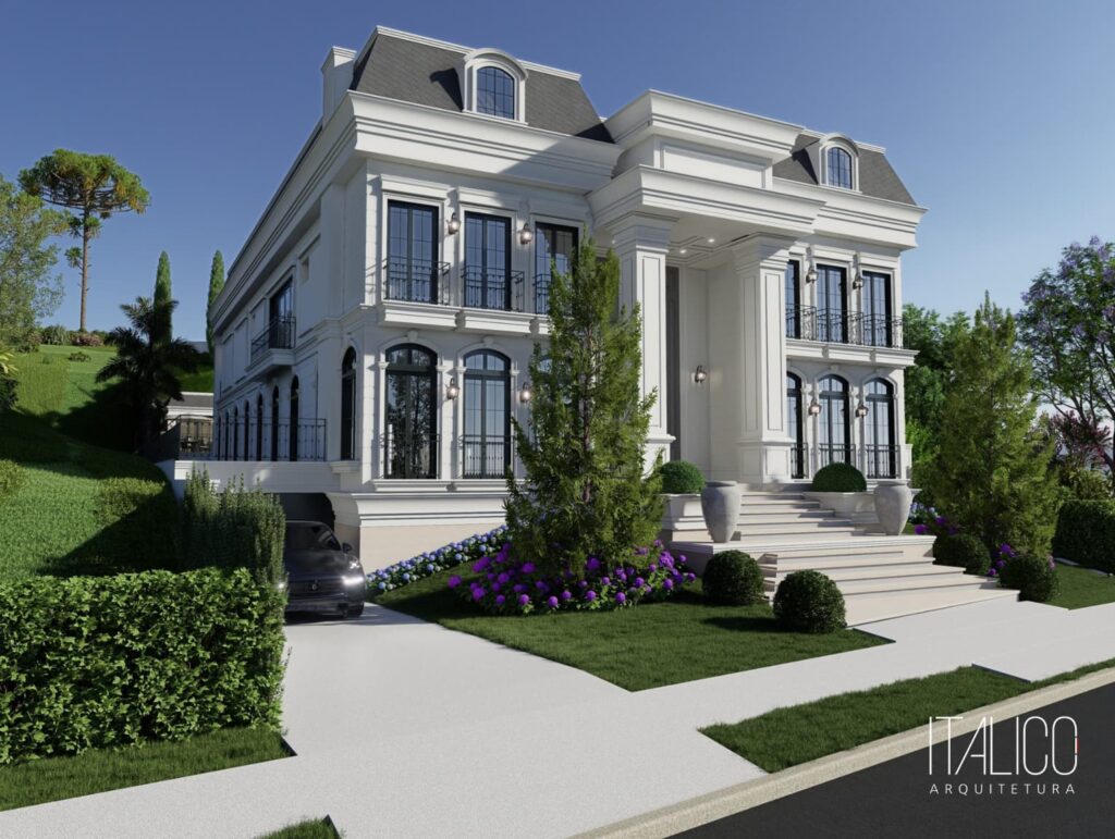 Projeto de Casa com Estilo Clássico em Sousas – EntreVerdes 1400m²