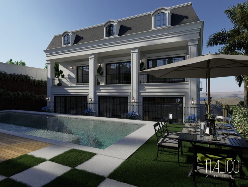 Projeto de Casa com Estilo Clássico em Sousas – EntreVerdes 1400m²