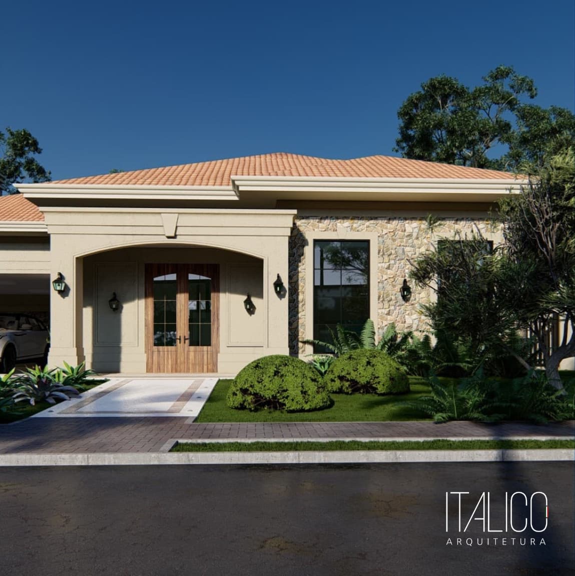 Projeto de Casa Térrea no Ville Sainte Anne – Campinas