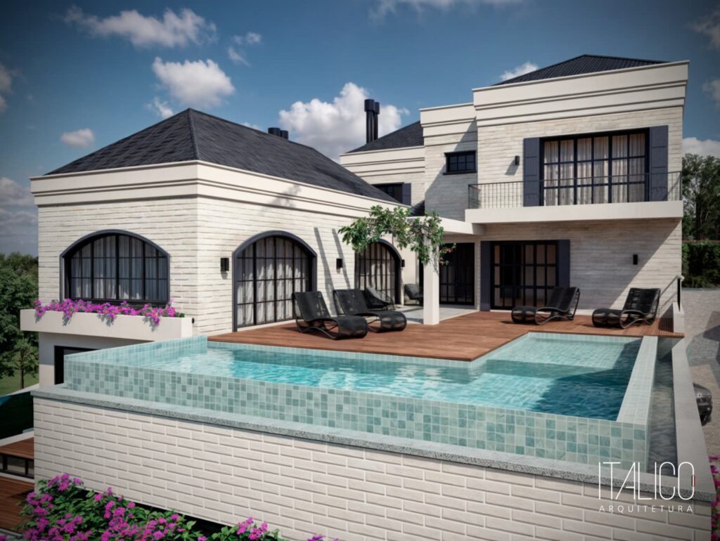 Residência Campestre de Dois Pavimentos com Arquitetura Leve – Campinas